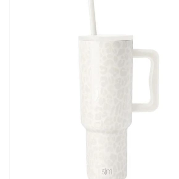 Simple Modern Animal Print Trek Tumbler with Straw lid and Handle, 40oz New - Picture 1 of 5